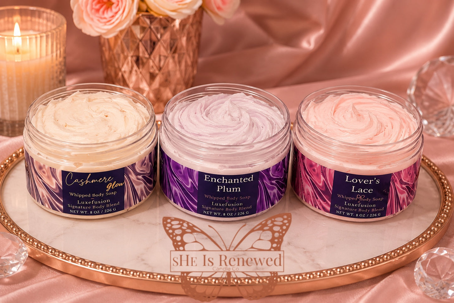 Renewed Whipped Body Soaps