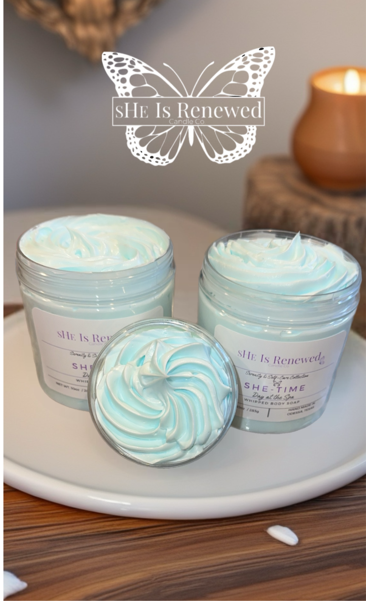sHe Time Whipped Body Soap