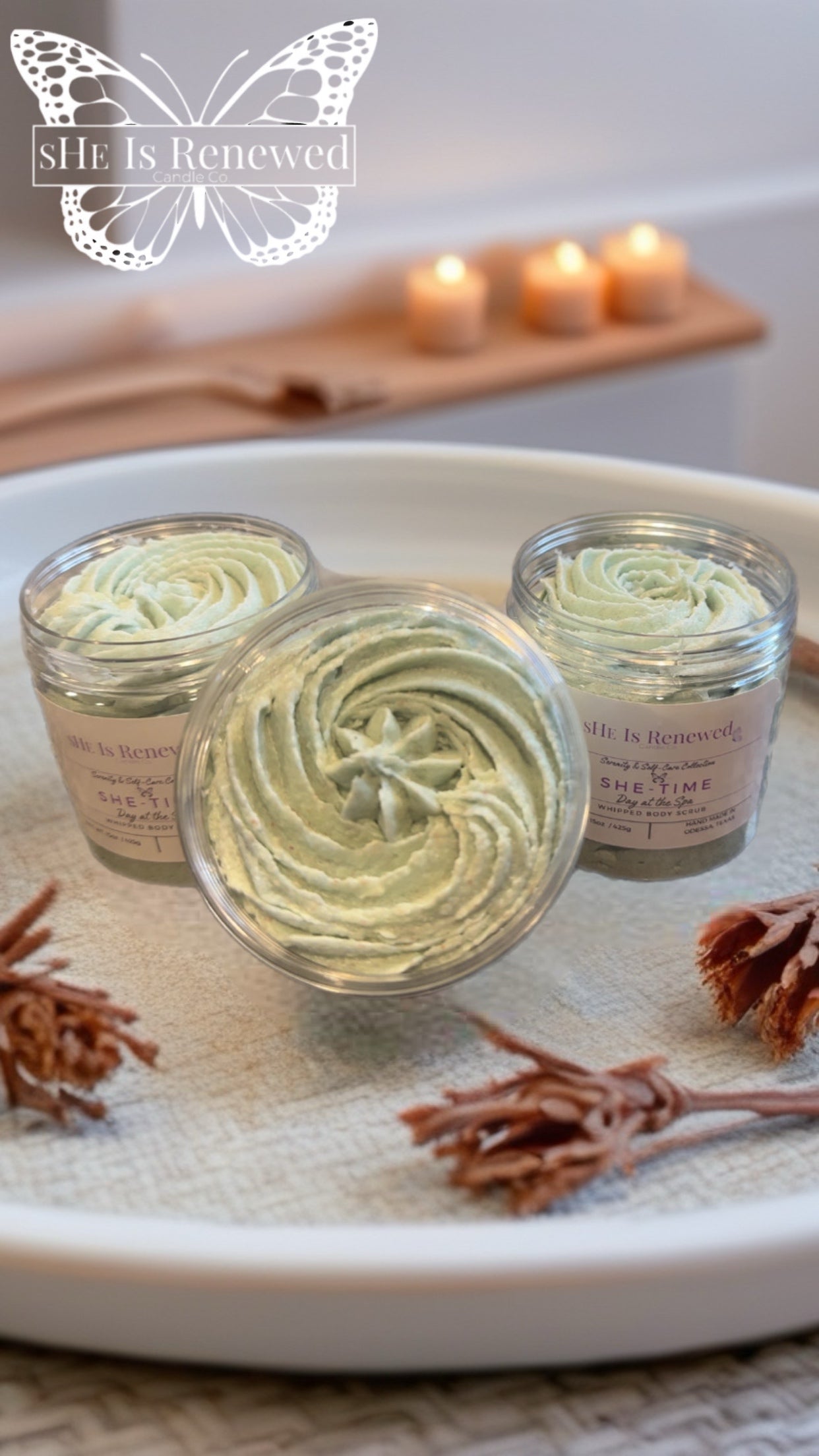 sHe Time Whipped Body Scub 15oz