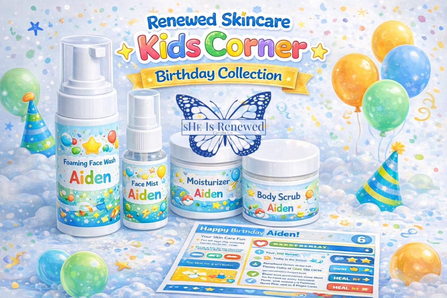 Renewed Skincare Kids Corner – Foaming Face Wash