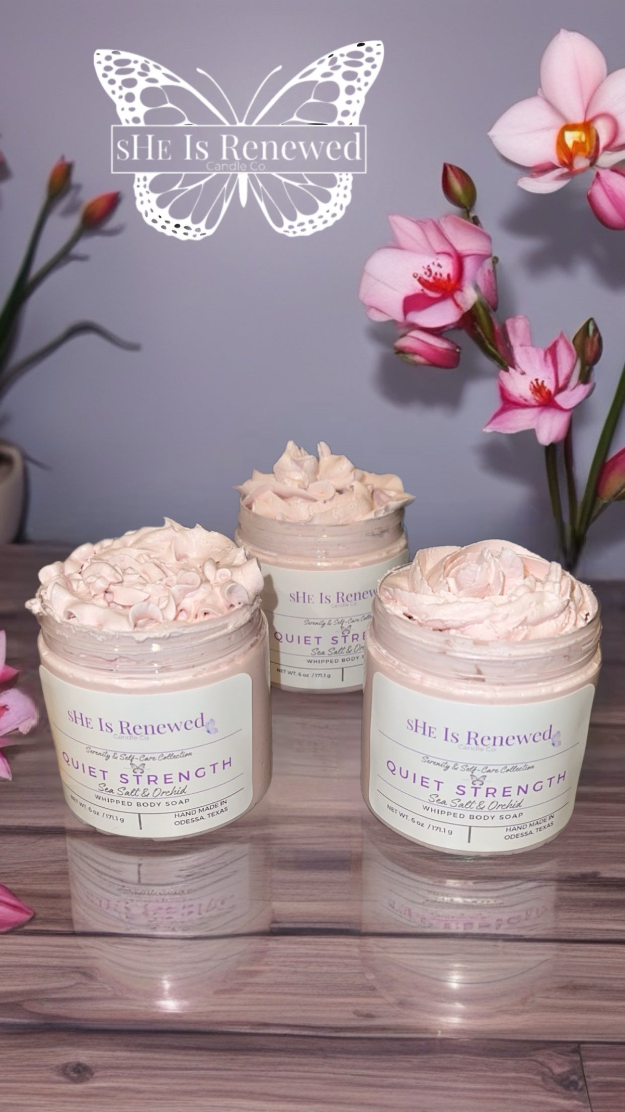 Quiet Strength-Whipped Body Soap