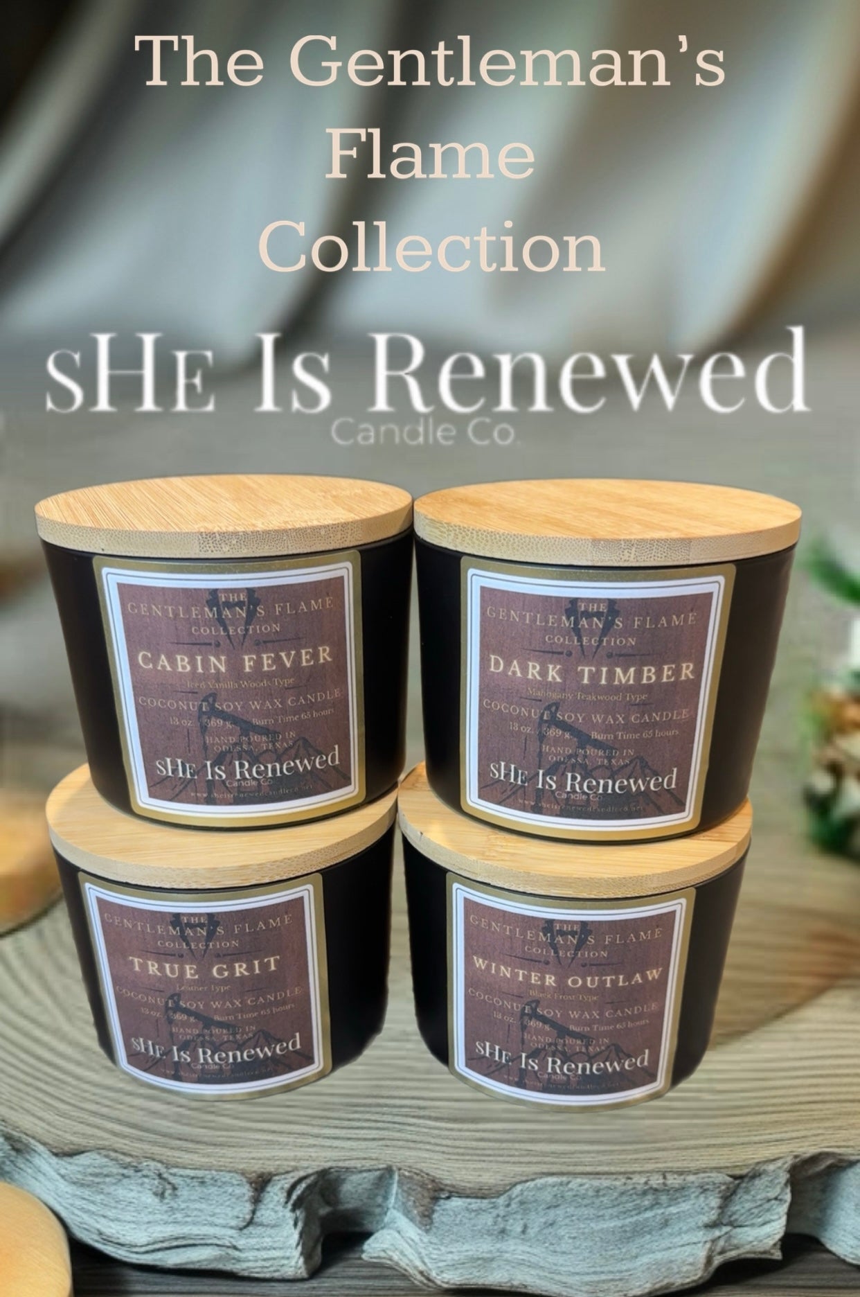 Coconut Soy Wax Candle 13 oz.