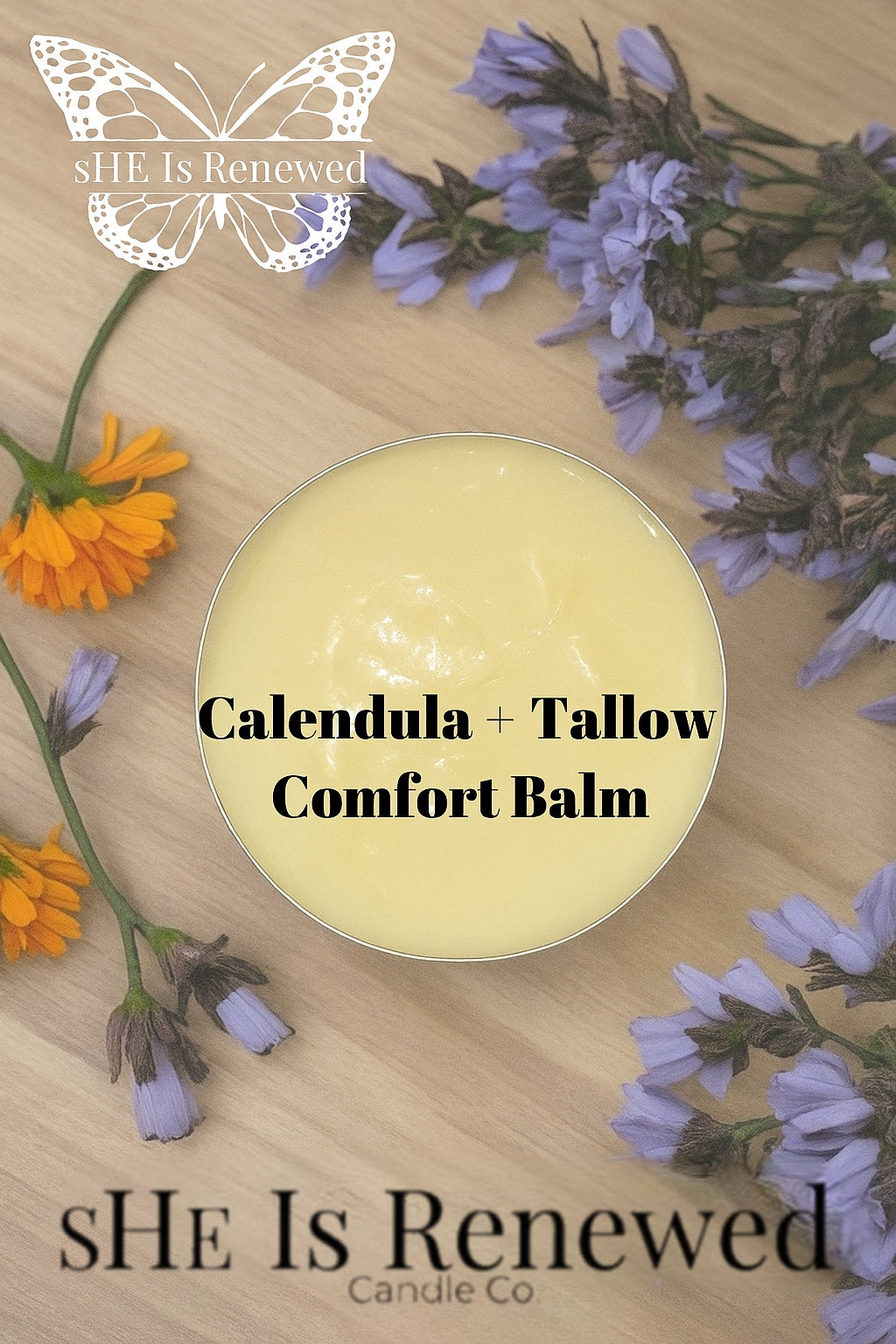 Calendula + Tallow Comfort Balm 4 oz.