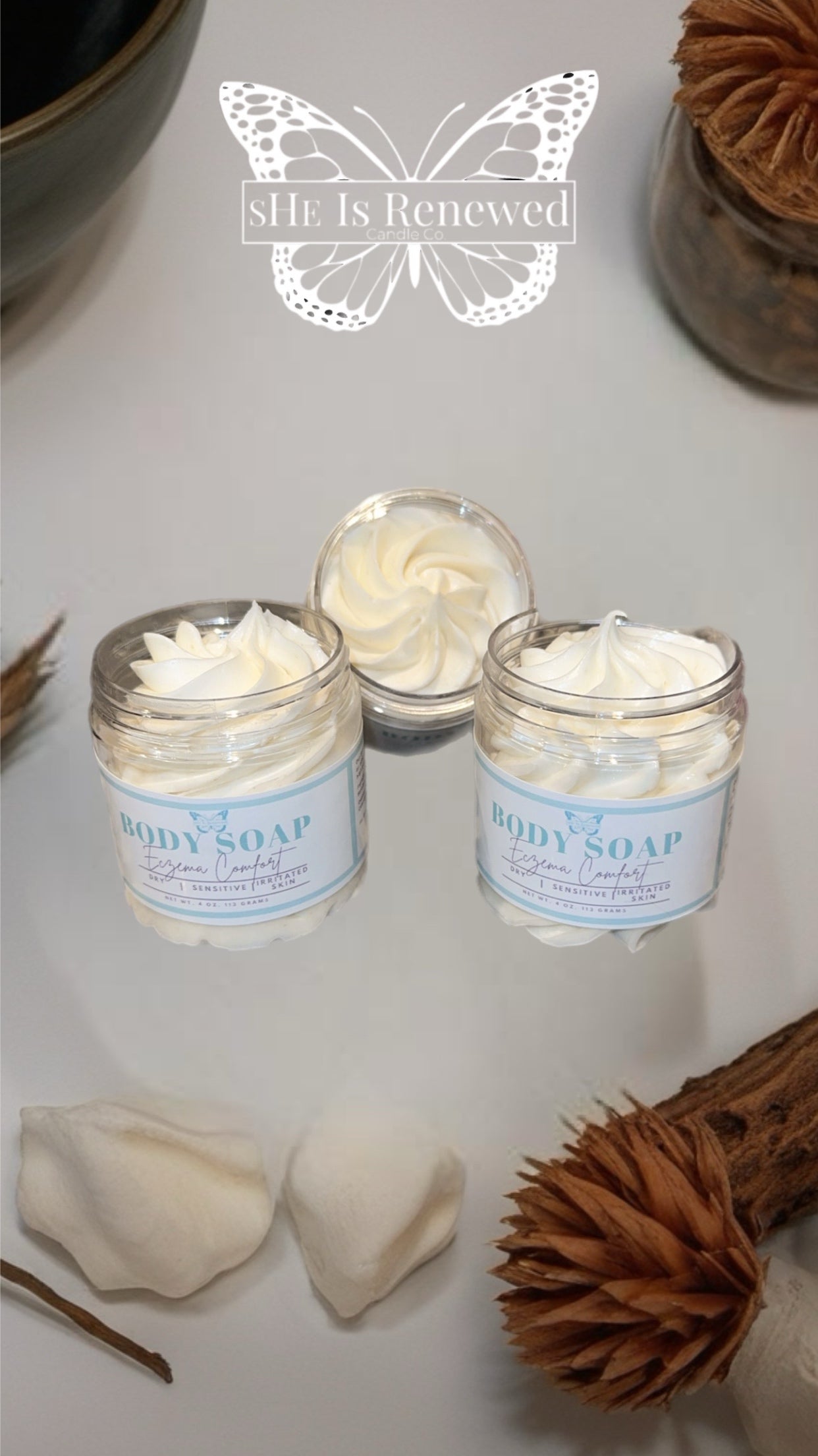 Eczema Comfort Whipped Body Soap