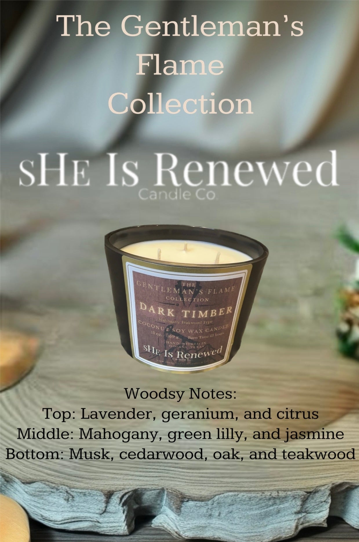Coconut Soy Wax Candle 13 oz.
