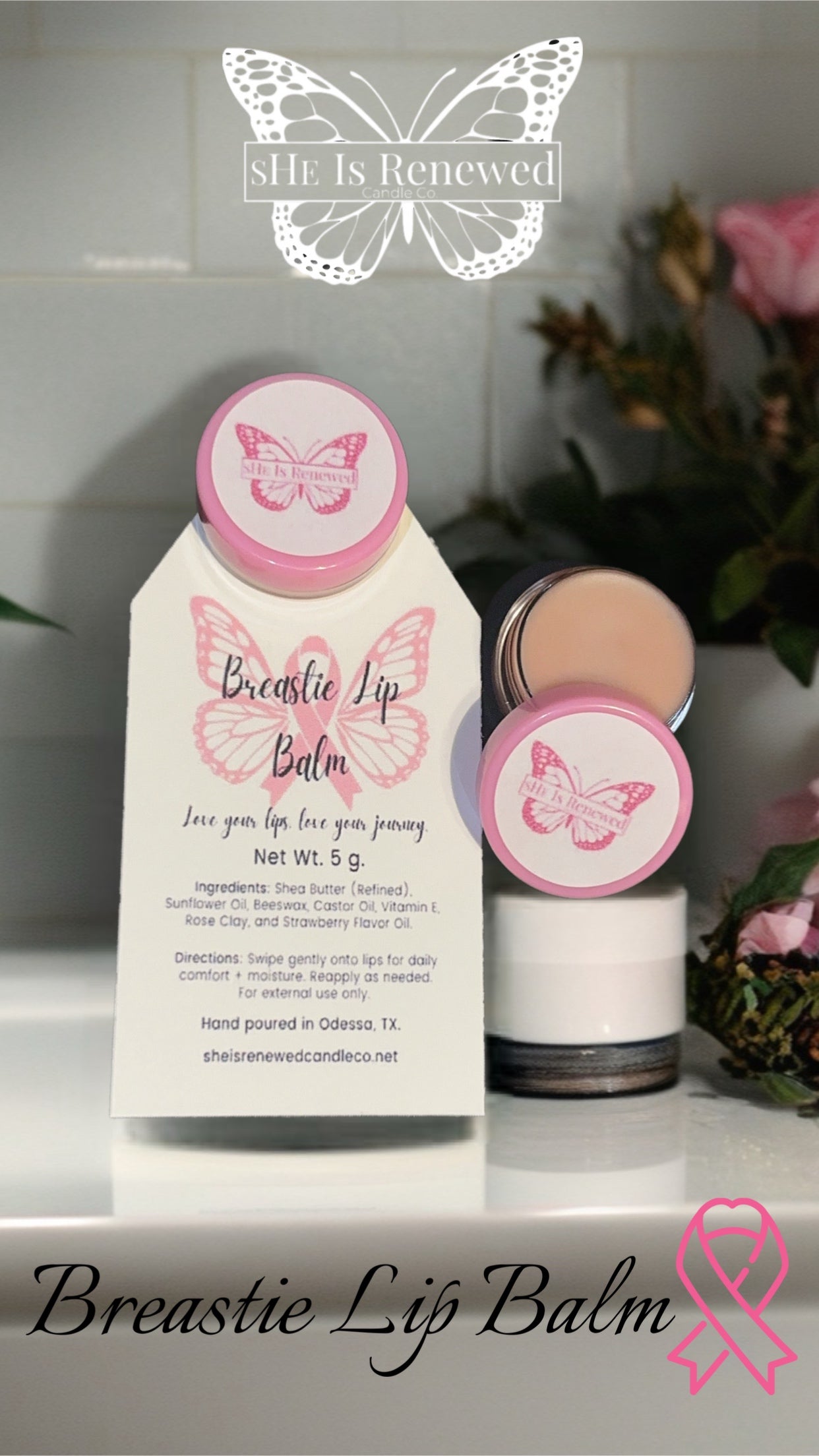 Breastie Lip Balm – Comfort + Nourishment