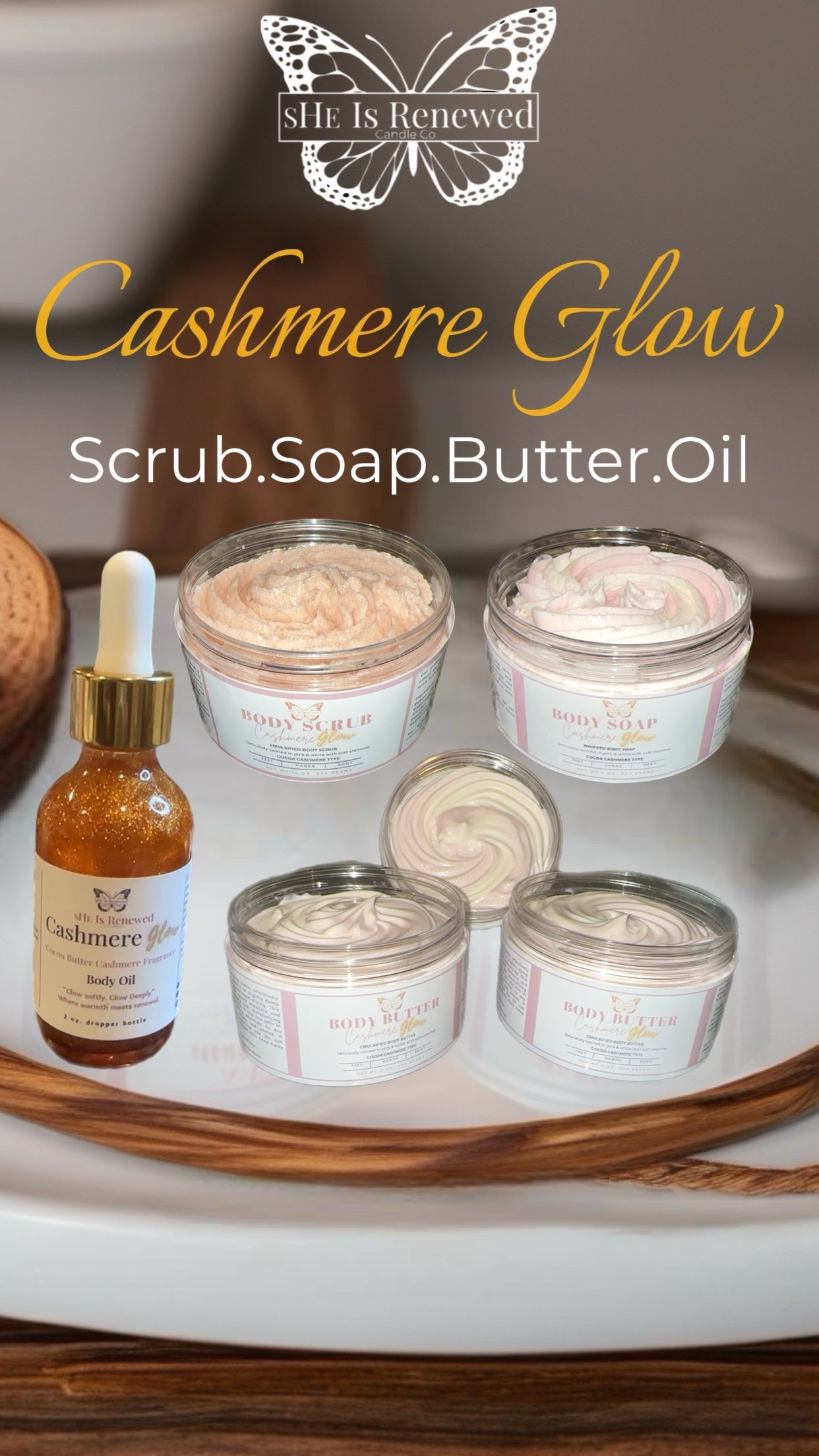 Cashmere Glow Body Collection