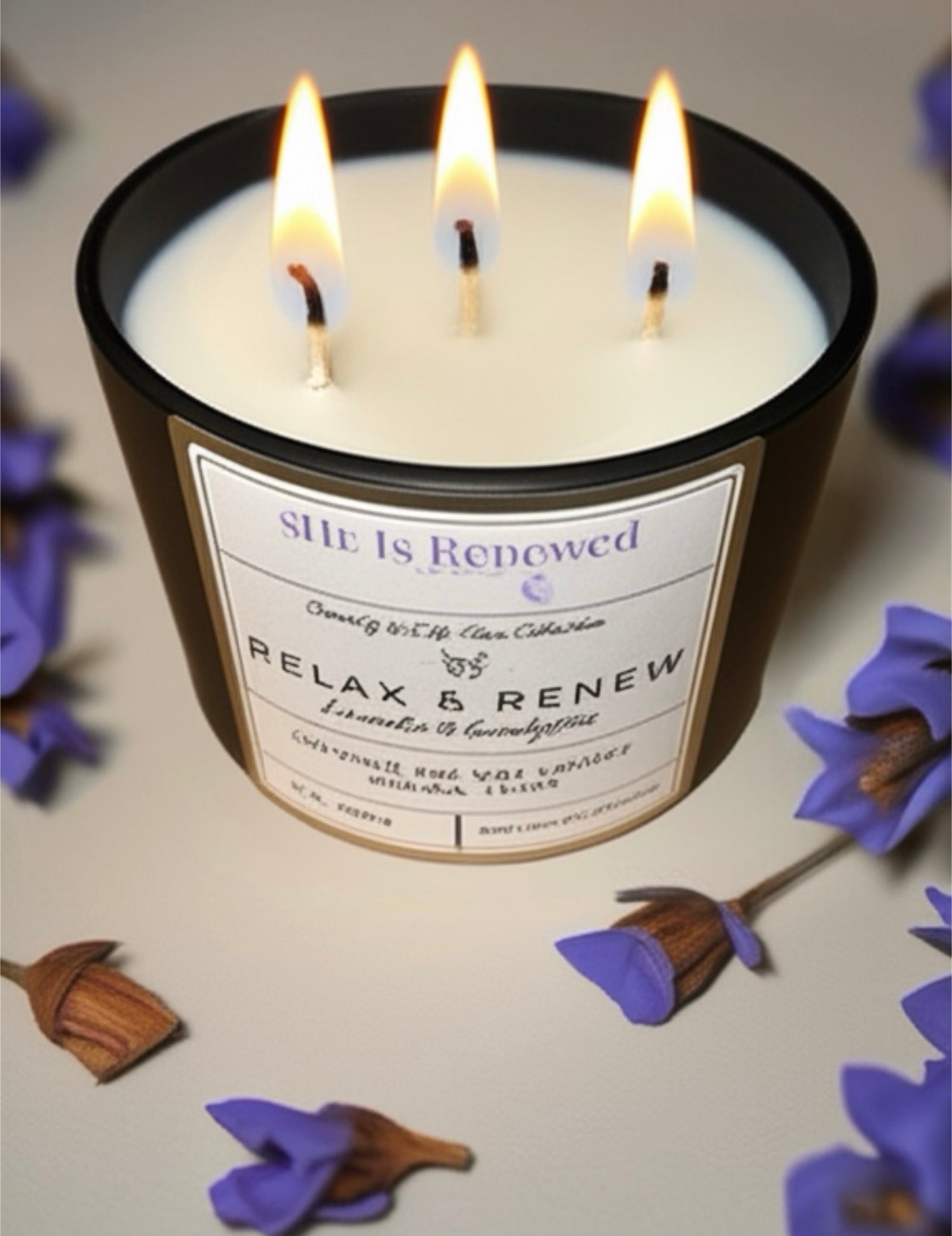 sHe Flames Coconut Soy Candles