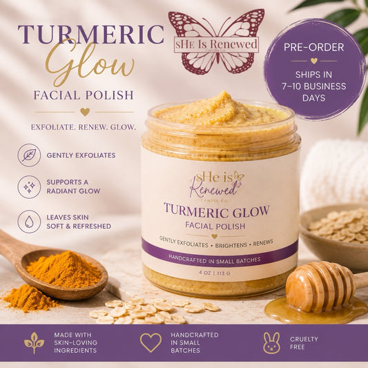 Turmeric Glow Facial Polish (Pre-Order)
