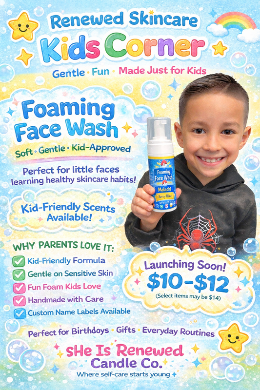 Renewed Skincare Kids Corner – Foaming Face Wash