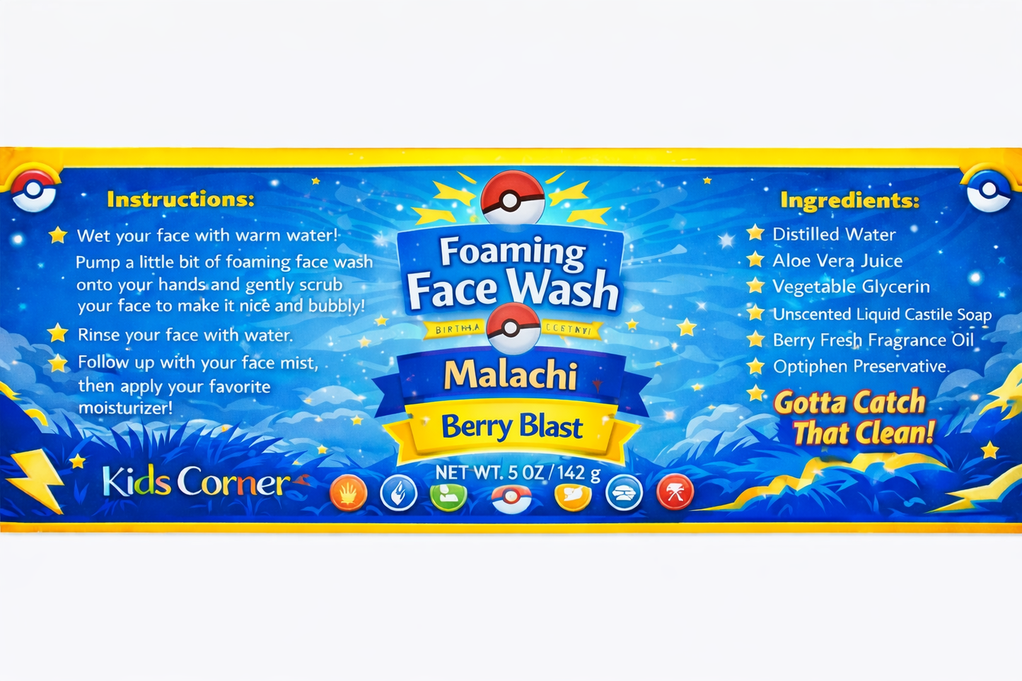 Renewed Skincare Kids Corner – Foaming Face Wash