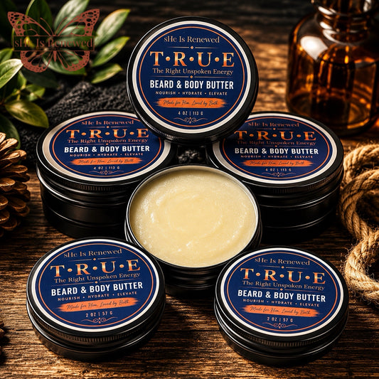 T•R•U•E Beard & Body Butter
The Right Unspoken Energy