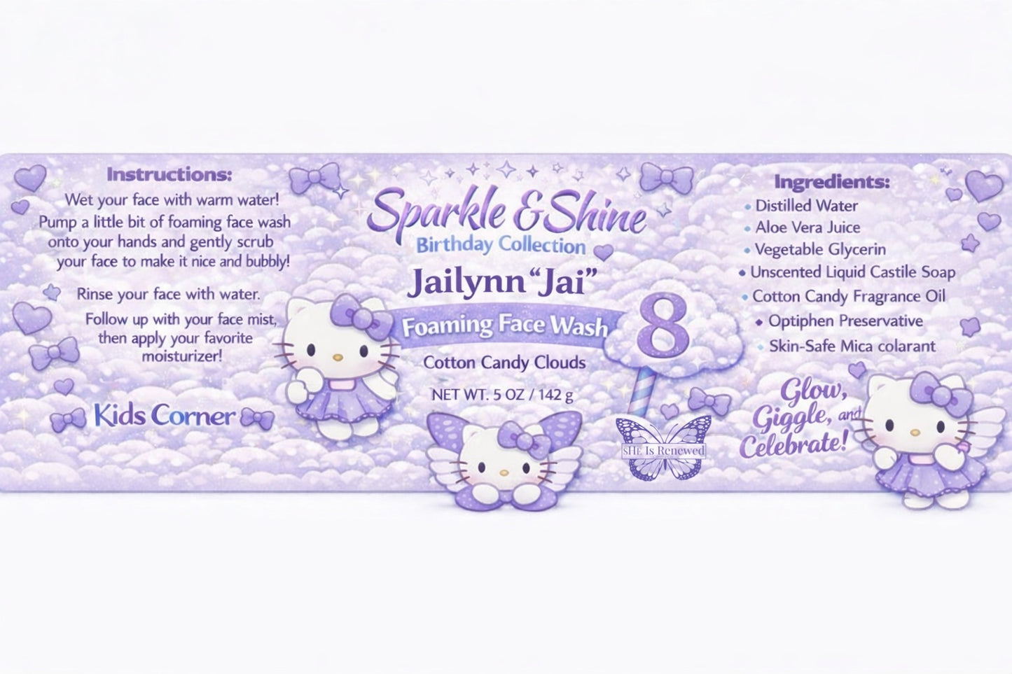 Renewed Skincare Kids Corner – Foaming Face Wash