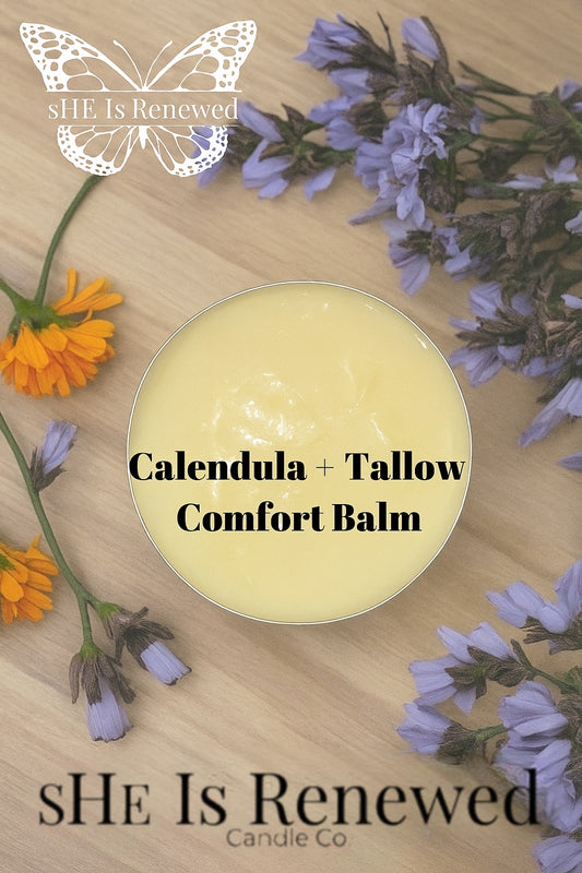 Calendula + Tallow Comfort Balm       4 oz.
