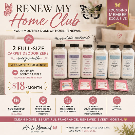 Renew My Home Club 🦋 | Monthly Home Fragrance Subscription