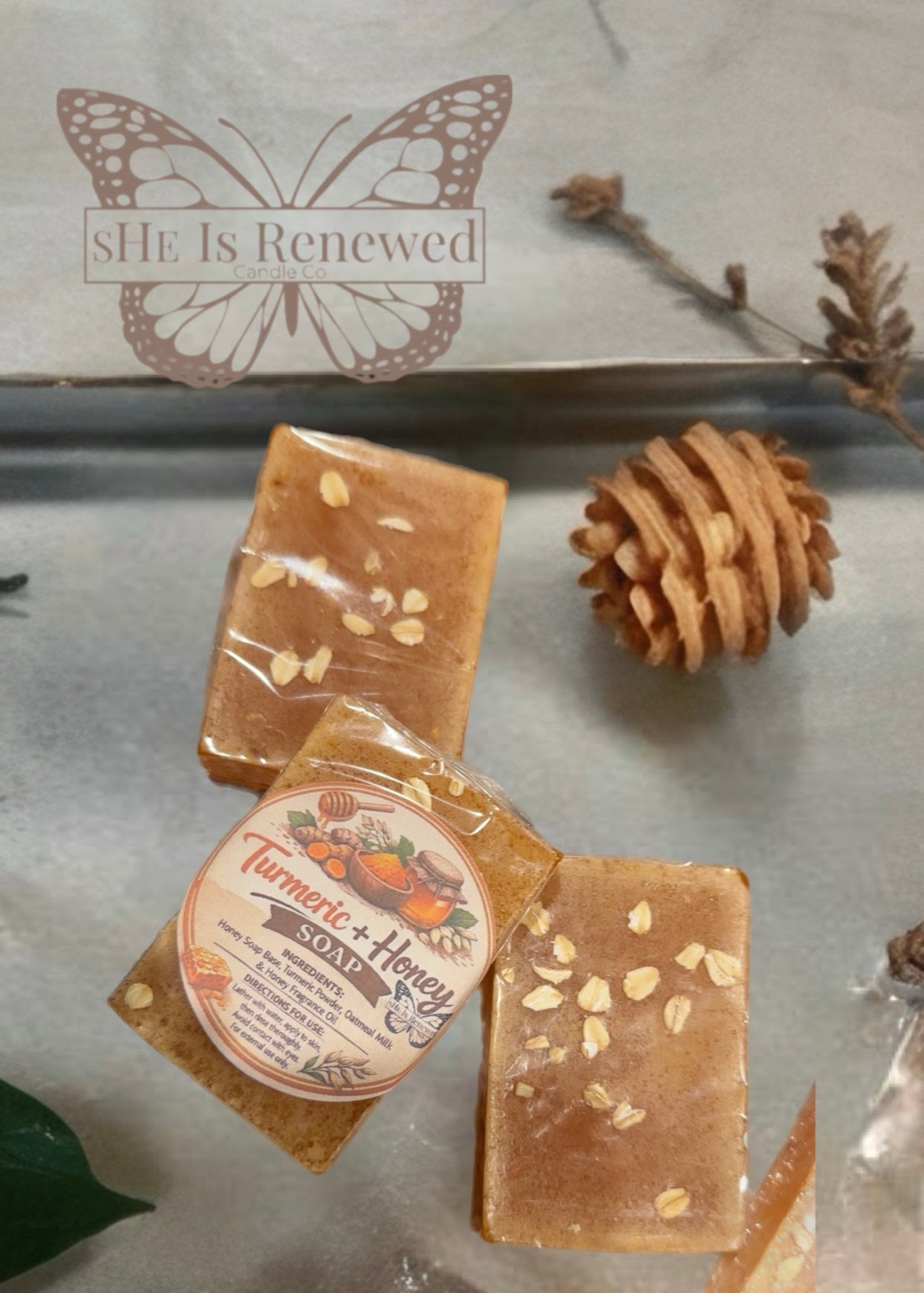 Turmeric + Honey Soap Bar