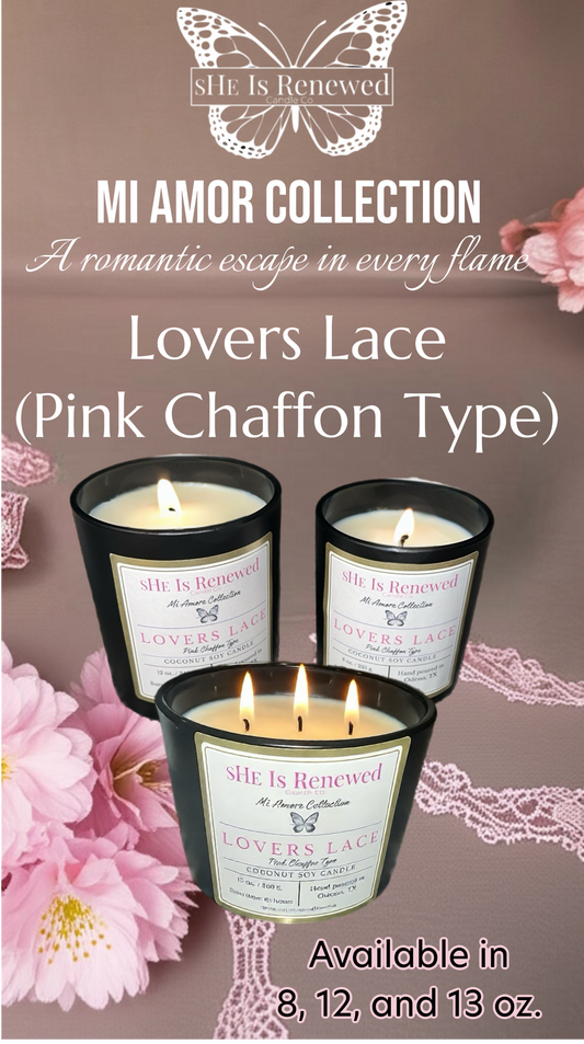 Lovers Lace (Pink Chaffon Type)